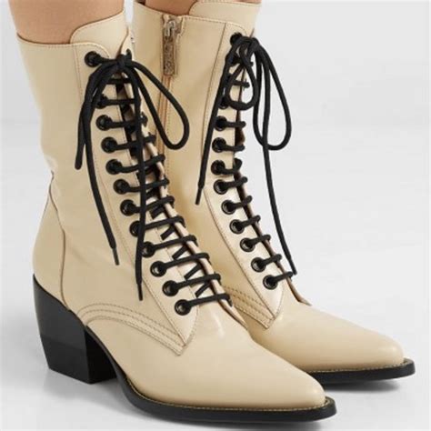 chloe rylee lace up boot dupe|8 GORGEOUS Chloe Dupes You'll Want ASAP .